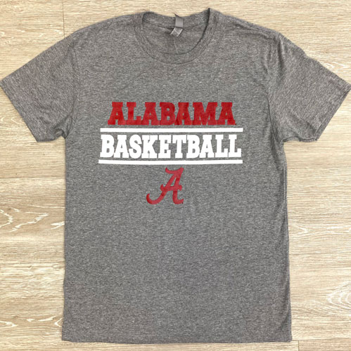 Alabama Basketball Short Sleeve Tee