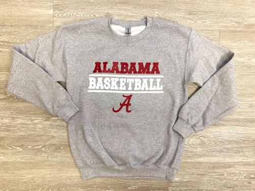 Alabama Basketball Crewneck Sweatshirt
