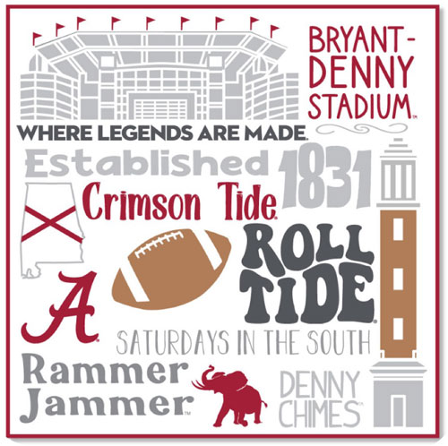 Alabama Icon Decal