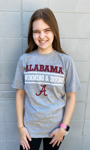 Alabama Swimming & Diving Short Sleeve T-Shirt