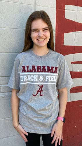 Alabama Track & Field Short Sleeve T-Shirt