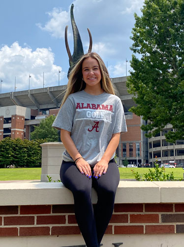 Alabama Golf Short Sleeve T-Shirt