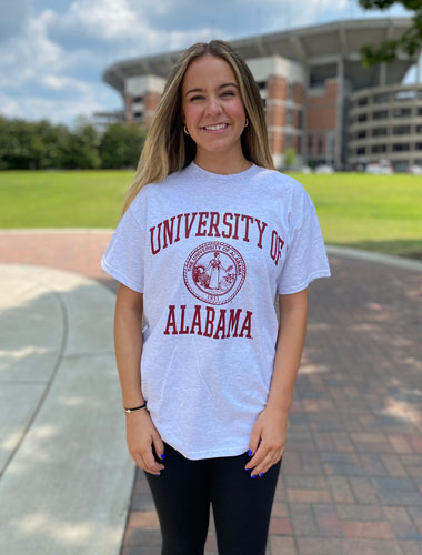 The University of Alabama Lady Seal Short Sleeve T-Shirt