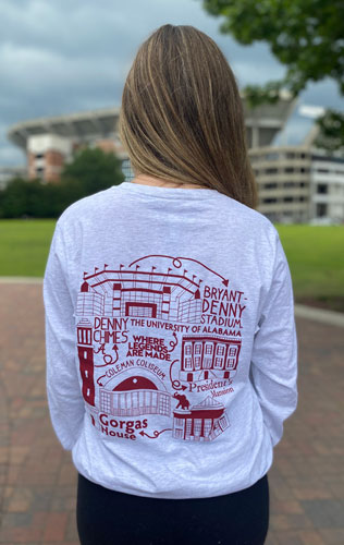 Alabama Book Long Sleeve T-Shirt