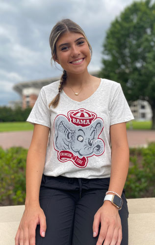 Vault Elephant Women's Triblend V-neck Short Sleeve T-Shirt