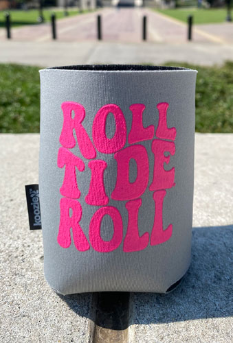 Roll Tide Roll Retro Koozie