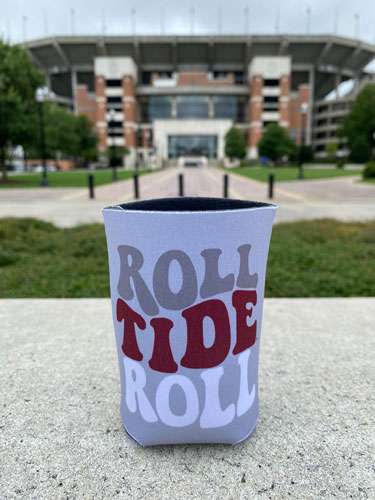 Roll Tide Retro Can Koozie 