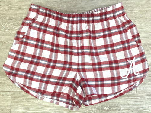 Women's Script A Sienna Plaid Shorts