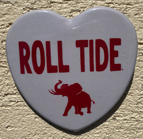 Roll Tide/Pachyderm Heart Gameday Button