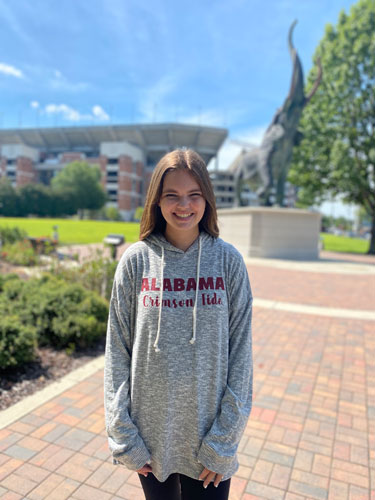 Alabama Crimson Tide Cozy Fleece Tunic Hoody